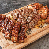 Meal card cover for: Mix Grill for 2