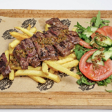 Meal card cover for: Churrasco Steak