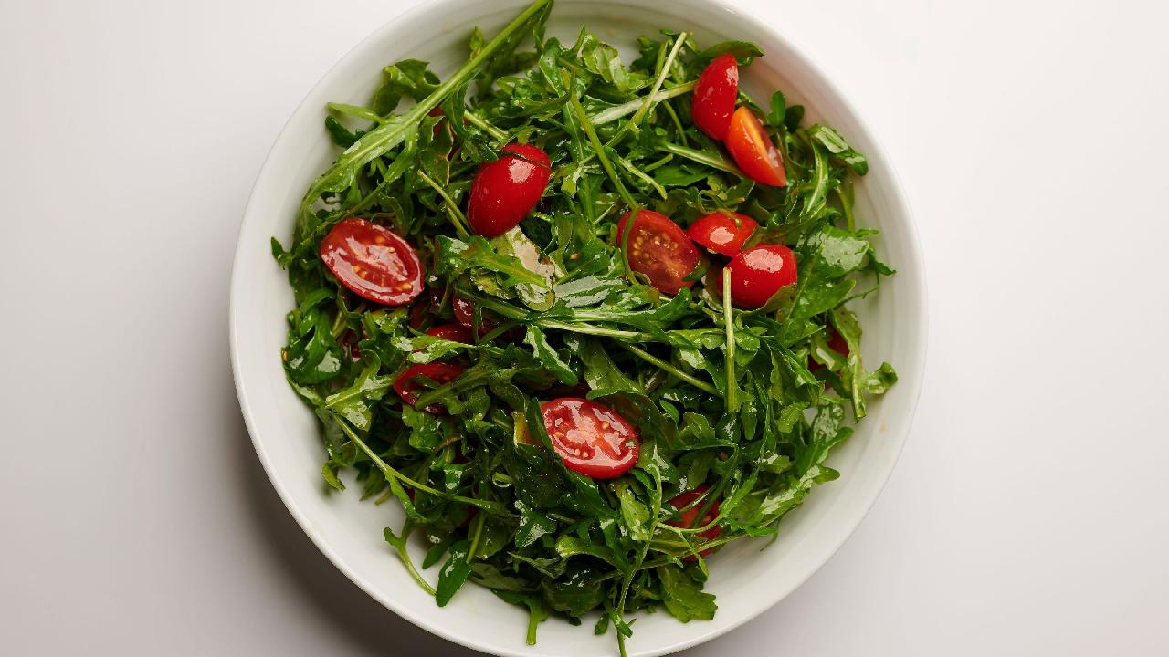 Meal card cover for: Rocket Salad