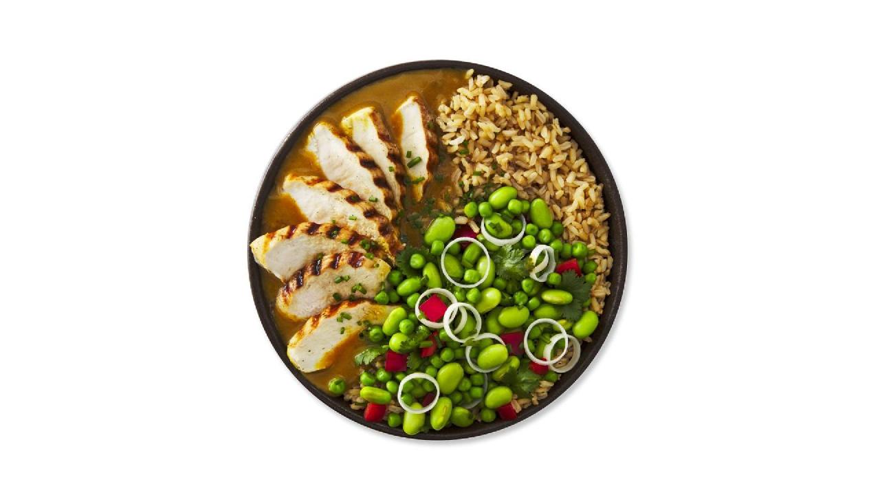 Meal card cover for: grilled katsu chicken curry