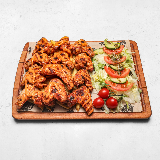 Meal card cover for: 12 Chicken Wings with fries
