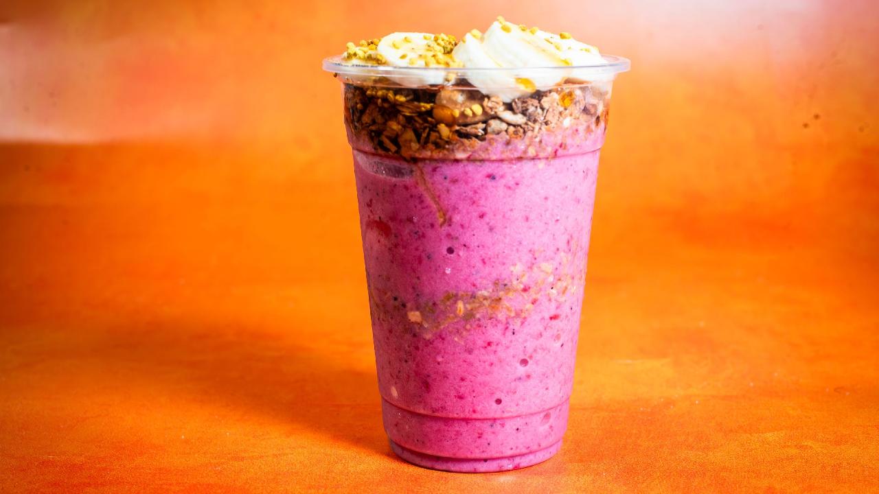 Meal card cover for: Dragon Fruit Bowl (cup)