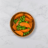 Meal card cover for: Carrots & Peas