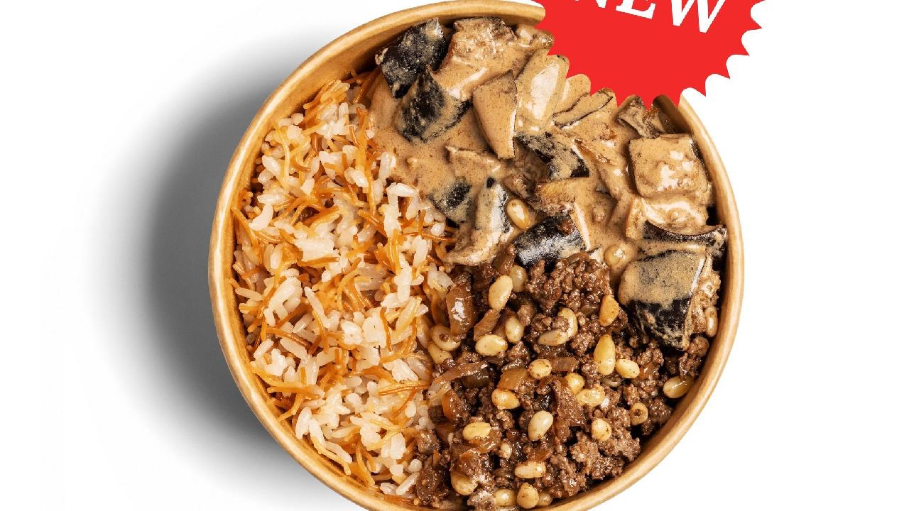 Meal card cover for: NEW Beef, Aubergine & Yogurt