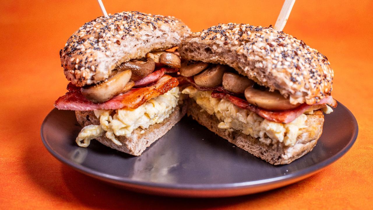Meal card cover for: Build Your Breakfast Bap