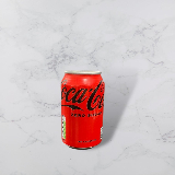 Meal card cover for: Coke Zero