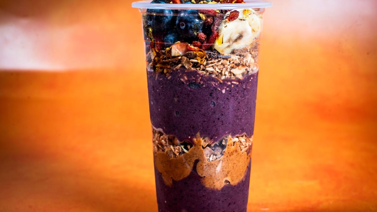 Meal card cover for: Super Acai Bowl (cup)