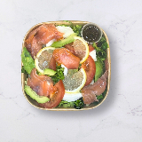 Meal card cover for: Smoked salmon Salad