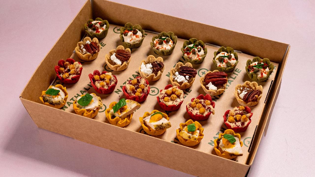 Meal card cover for: CAT Savoury canape platter CAT