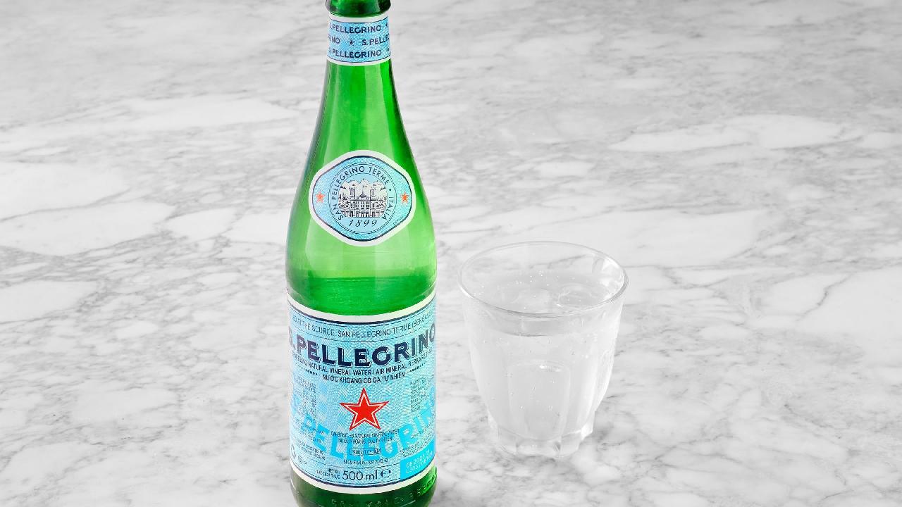 Meal card cover for: San Pellegrino Sparkling Mineral Water (500ml)