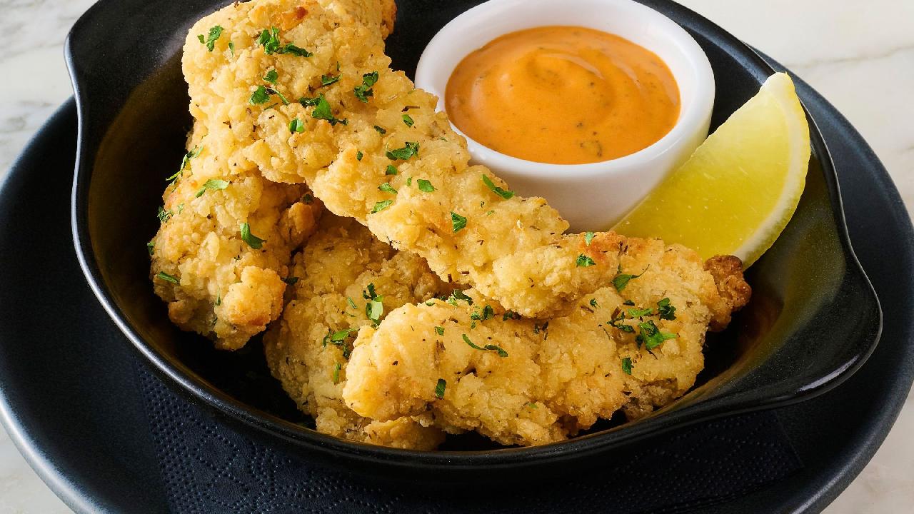 Meal card cover for: Buttermilk Chicken Goujons