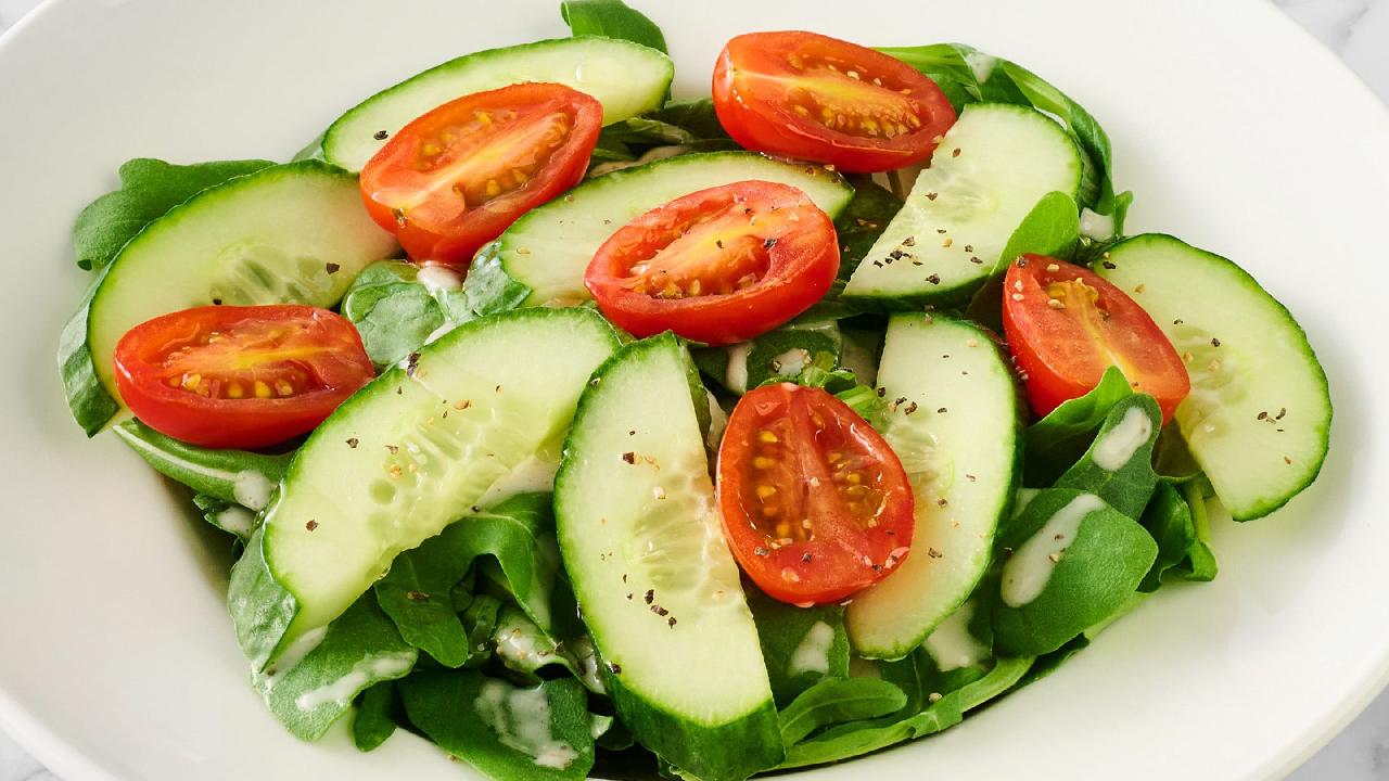 Meal card cover for: Mixed Salad