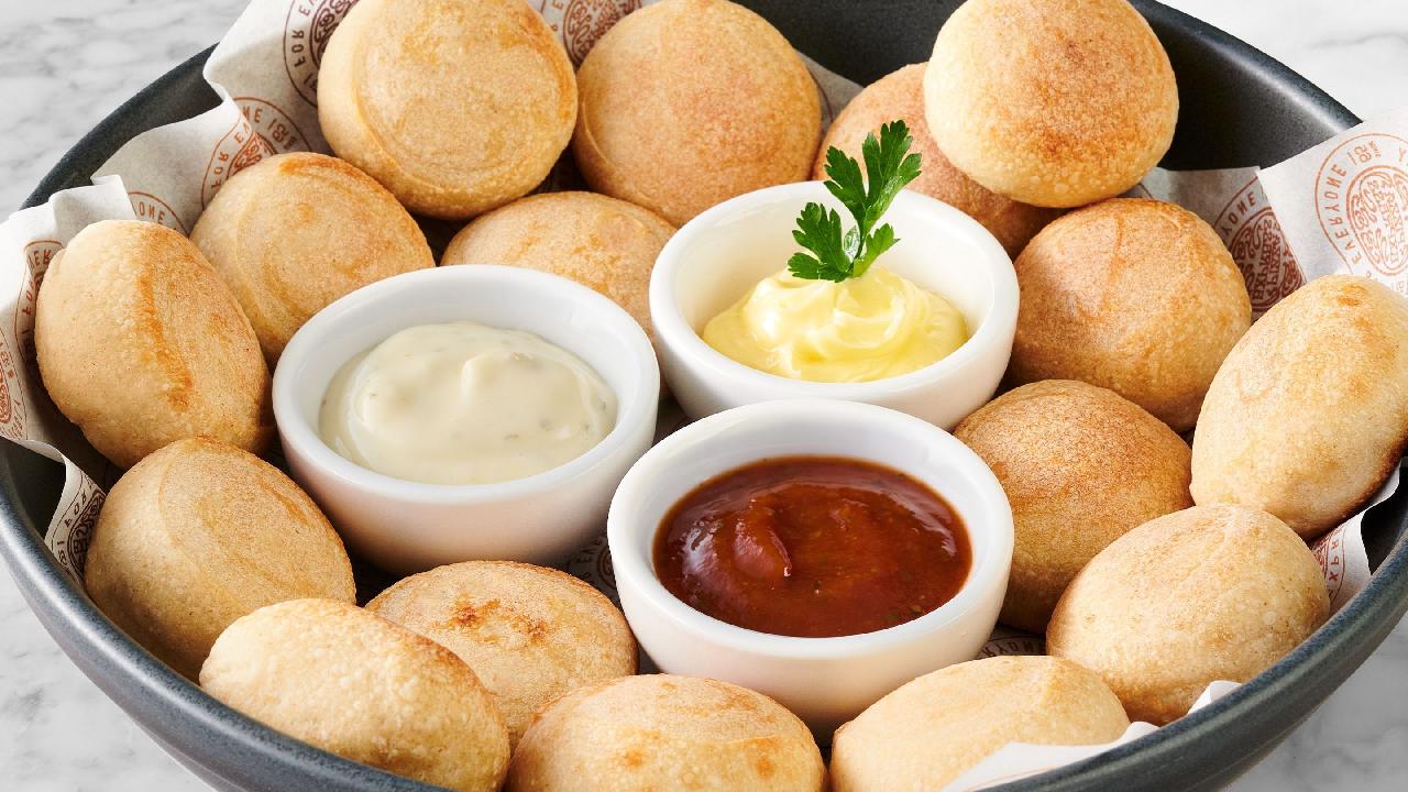 Meal card cover for: Dough Balls Sharer