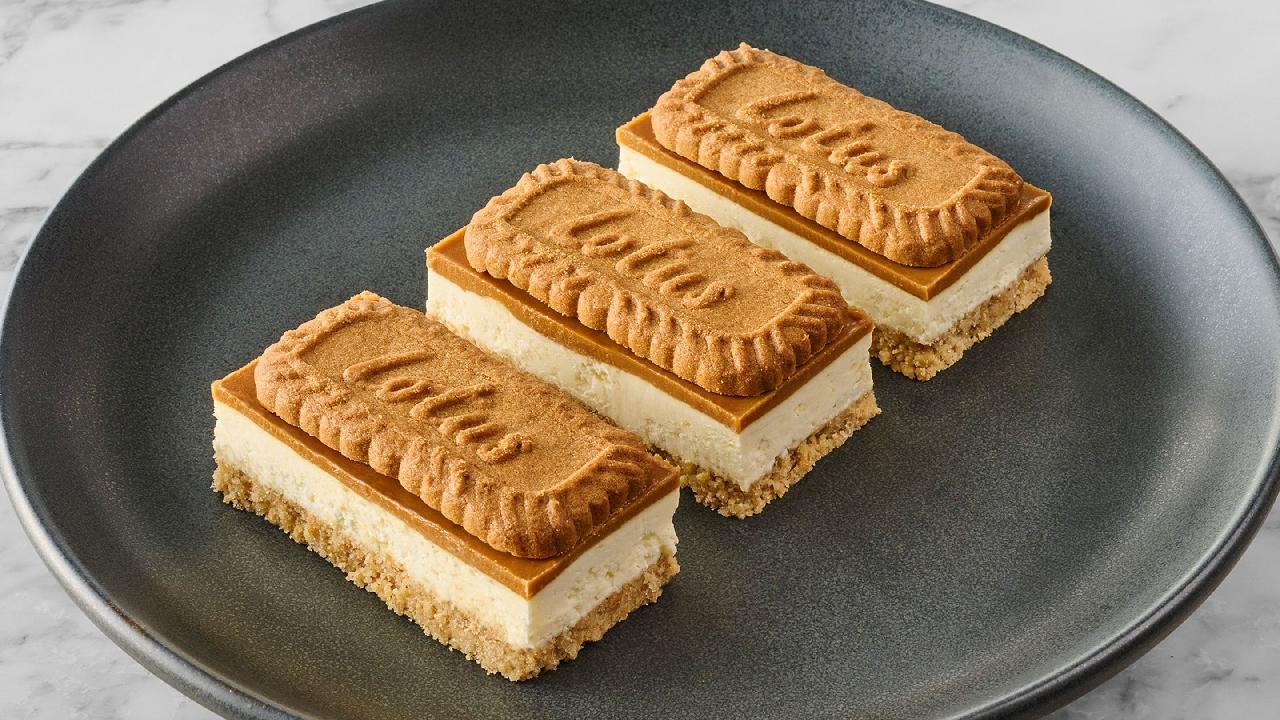 Meal card cover for: Biscoff® Cheesecake