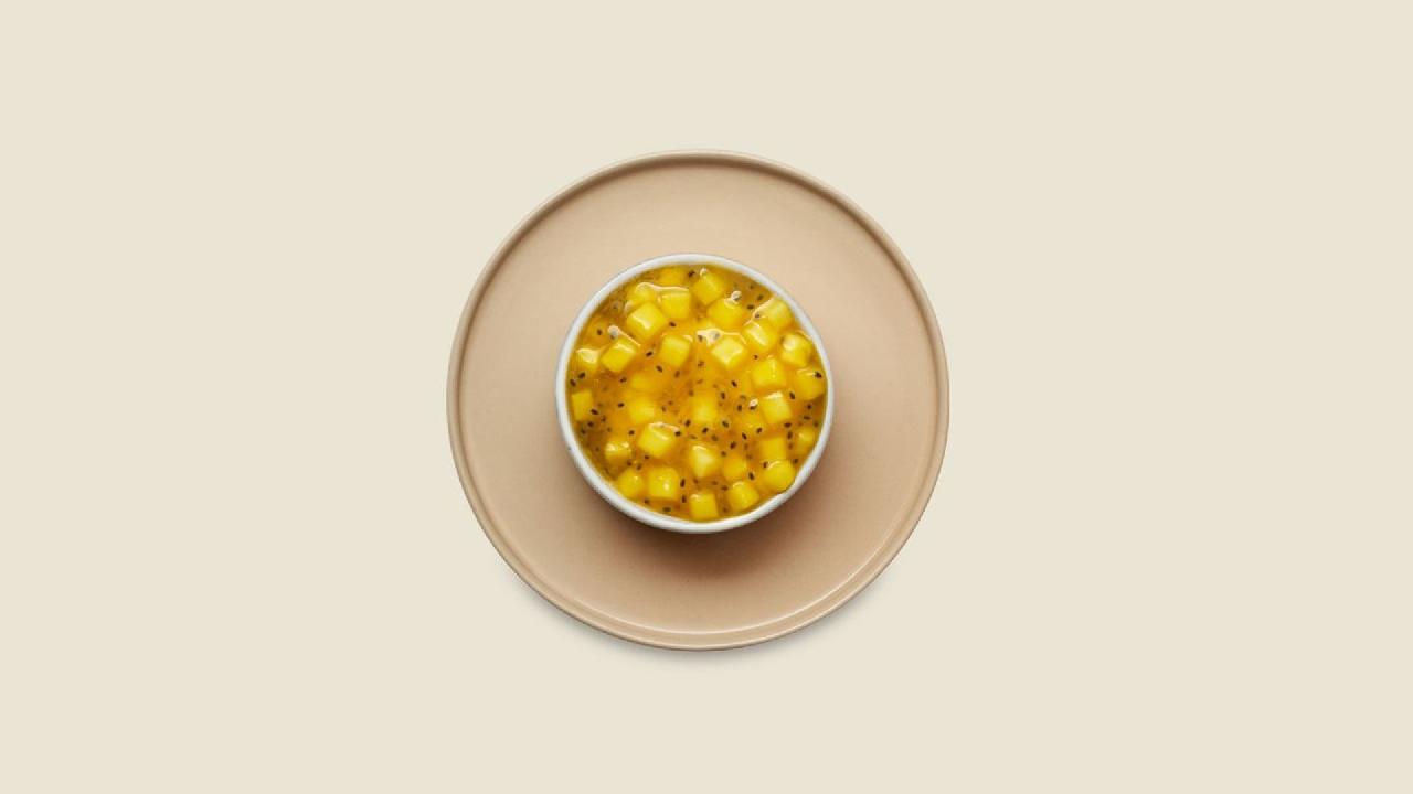 Meal card cover for: Mango
