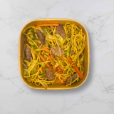 Meal card cover for: Wholemeal protein noodles with beef strips