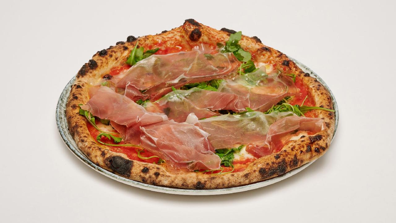 Meal card cover for: Parma DOP Pizza
