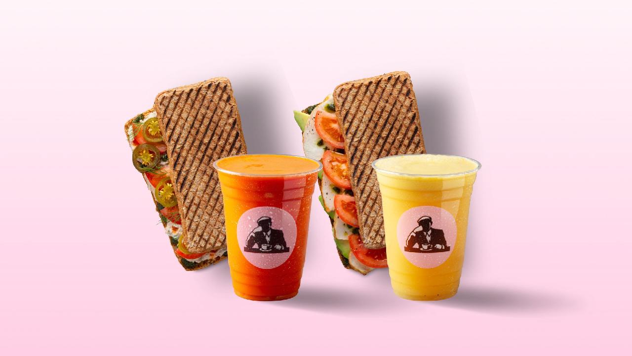 Meal card cover for: Lunch for 2
