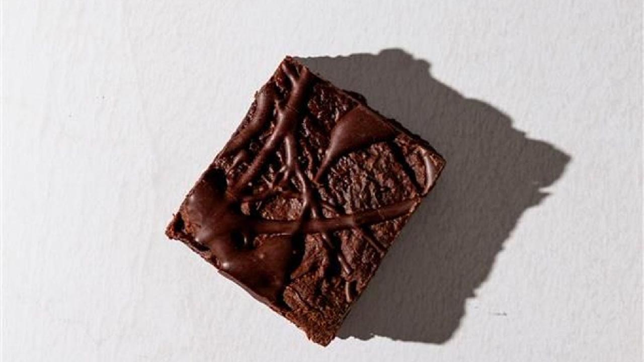 Meal card cover for: Chocolate Brownie