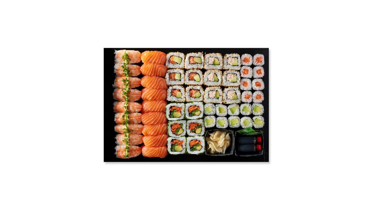 party platter, itsu [sushi, noodles & rice'bowls] - 1 Minories, Aldgate
