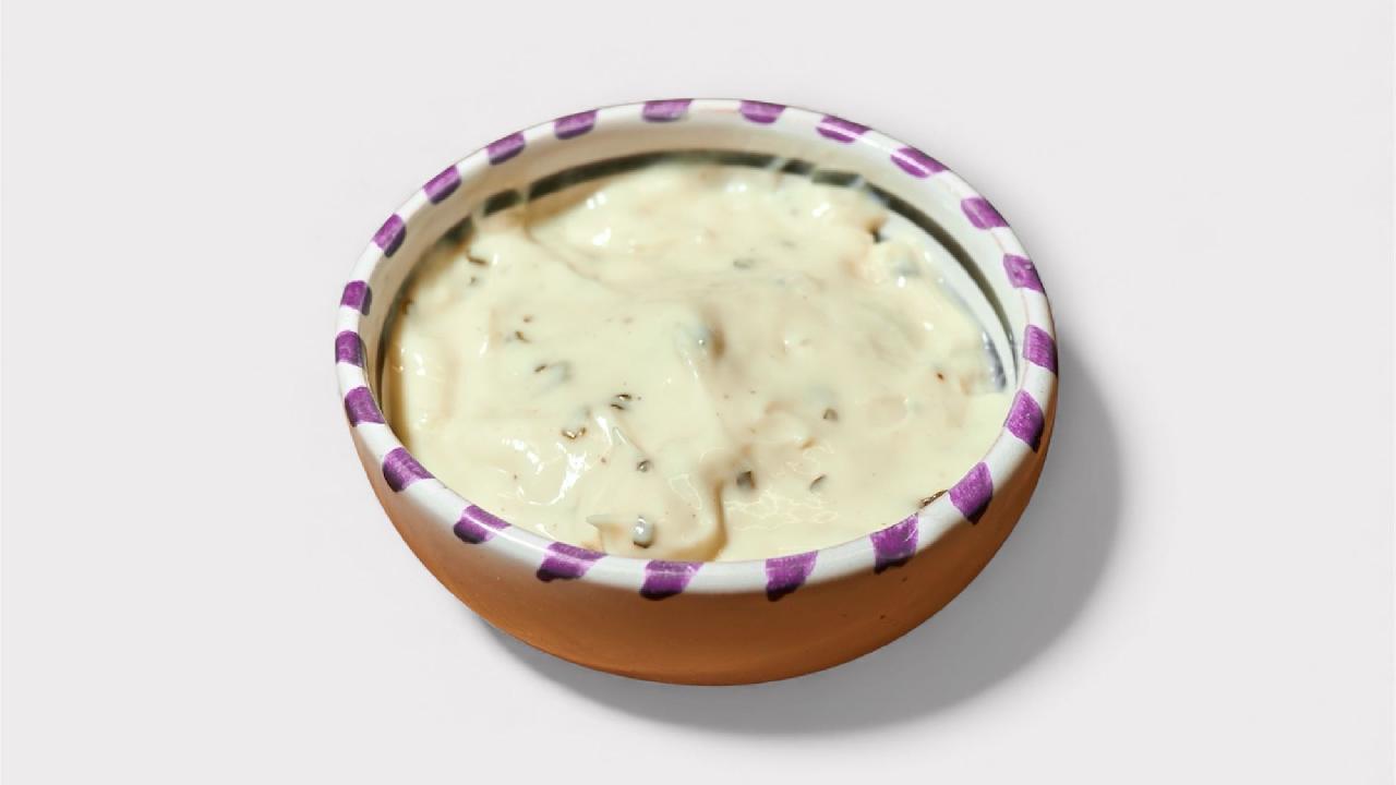 Meal card cover for: Garlic and Herb Sauce