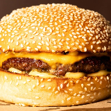 Meal card cover for: Cheeseburger (⭐New⭐)