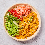 Meal card cover for: Vegan Curry Dhal