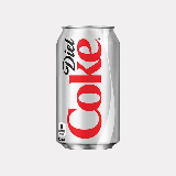Meal card cover for: Diet Coke