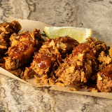 Meal card cover for: Maple Sriracha Wings