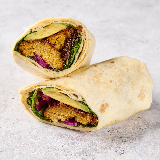 Meal card cover for: Falafel Wrap (VG) 🌱