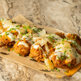 Meal card cover for: Buffalo and Blue Cheese Wings