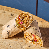 Meal card cover for: Spicy Chicken Wrap
