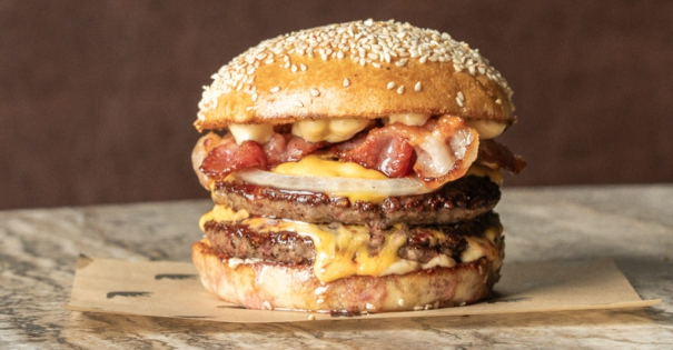 🥇Double Miso Bacon🥇, Black Bear Burger - Boxpark Shoreditch