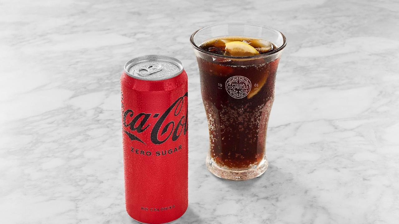 Meal card cover for: Coca-Cola Zero Sugar (330ml)