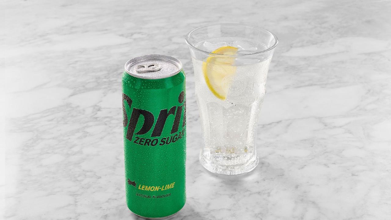 Meal card cover for: Sprite No Sugar (330ml)