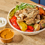 Meal card cover for: Bowl + 2 Dips