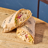 Meal card cover for: Halloumi Wrap