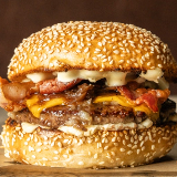 Meal card cover for: Black Bear Burger