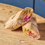 Meal card cover for: Falafel Wrap (VG) 🌱