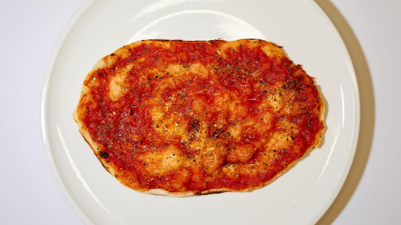 Meal card cover for: Marinara Bread
