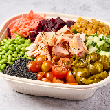 Meal card cover for: Salmon Platter