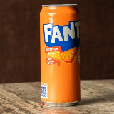 Meal card cover for: Fanta
