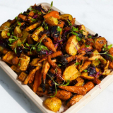 Meal card cover for: Winter Roasted Root Veg