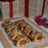 Meal card cover for: Sausage Rolls