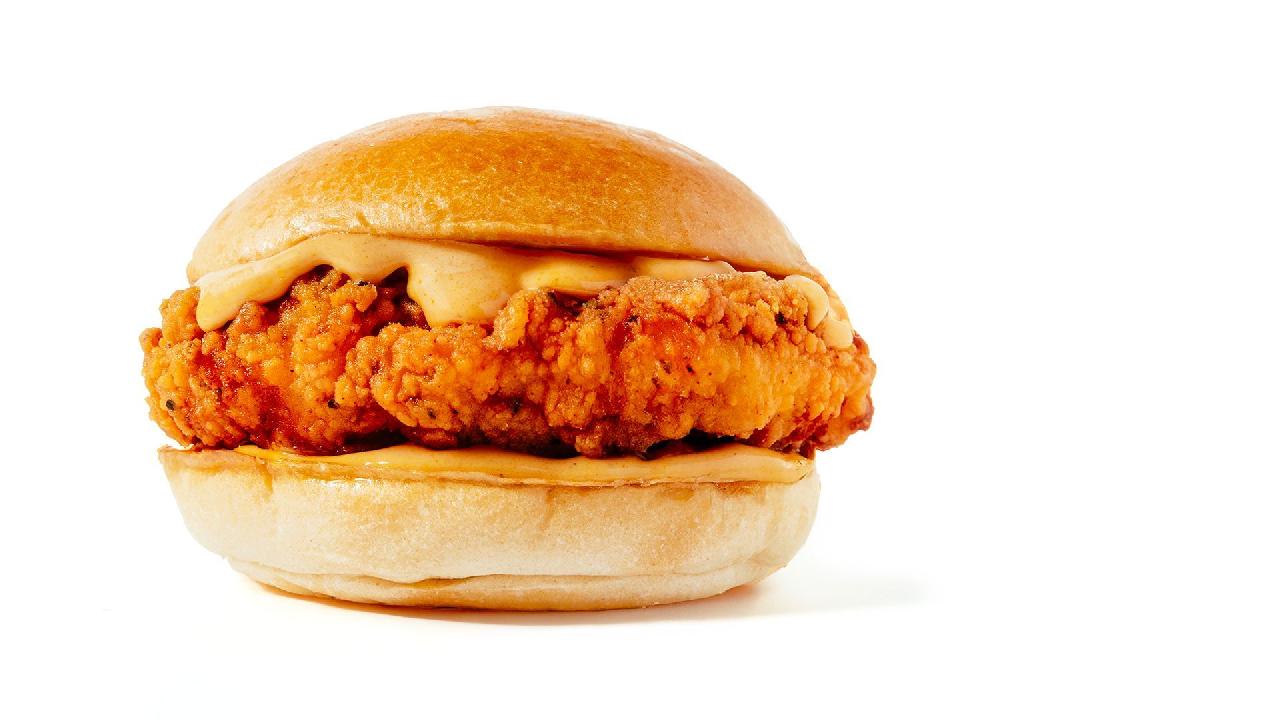Meal card cover for: Chicken Shop Burger