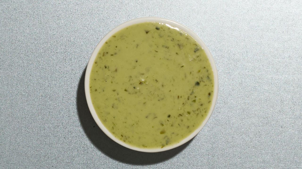 Meal card cover for: Extra Green Goddess Dressing Pot