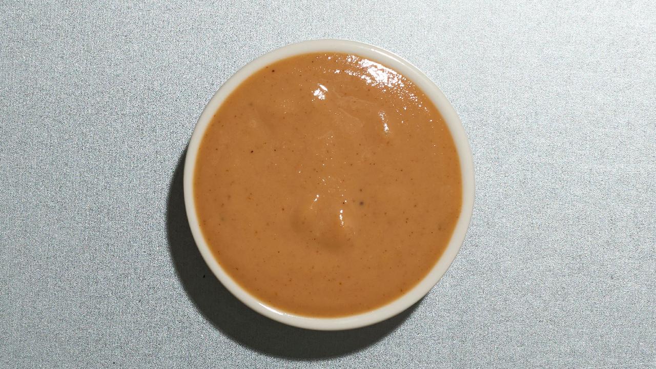 Meal card cover for: Extra Cashew Satay Dressing Pot