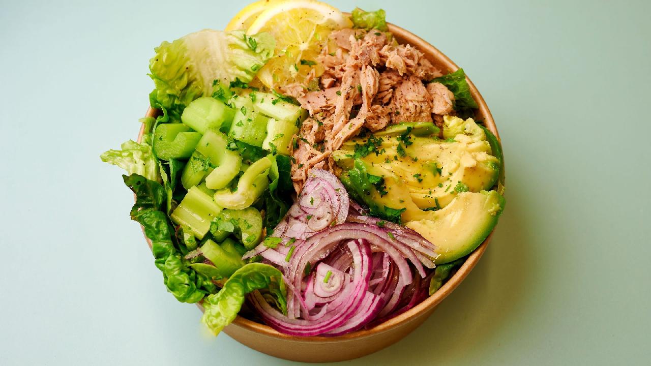 Meal card cover for: Crunchy Tuna