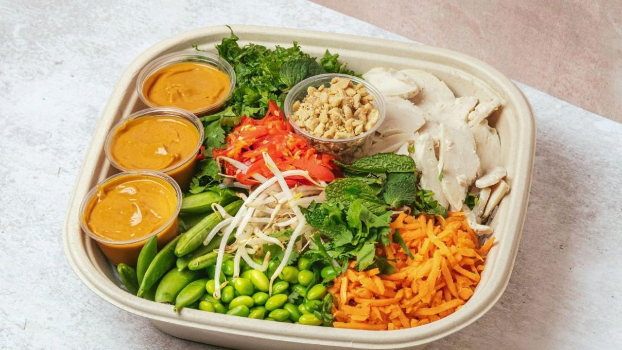 Meal card cover for: Thai Crunch Platter
