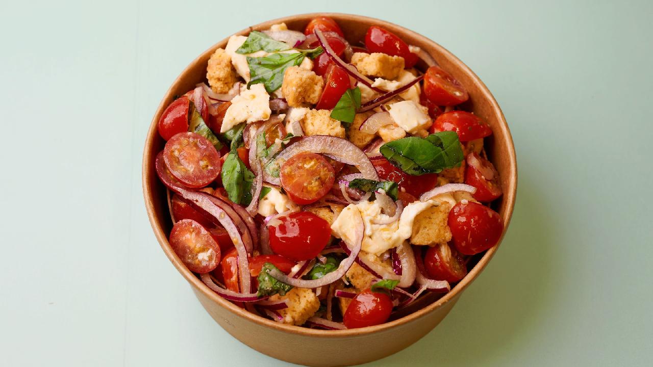Meal card cover for: Panzanella - Tuscan Salad